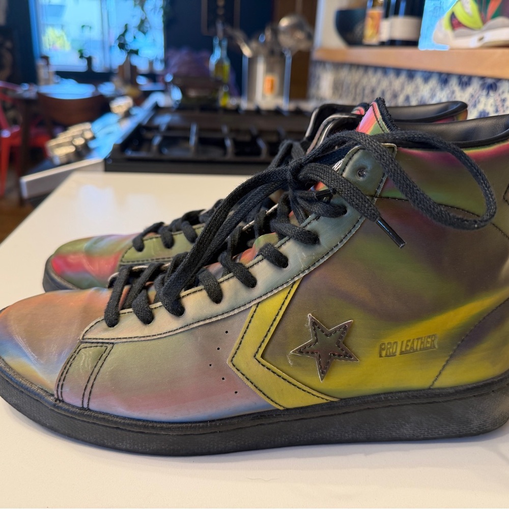 Converse All Star Rainbow High-Tops - Picture 2 of 5